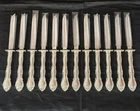 TOWLE FONTANA STERLING SET OF TWELVE 9" STEAK KNIVES BY CARVEL HALL....RARE!
