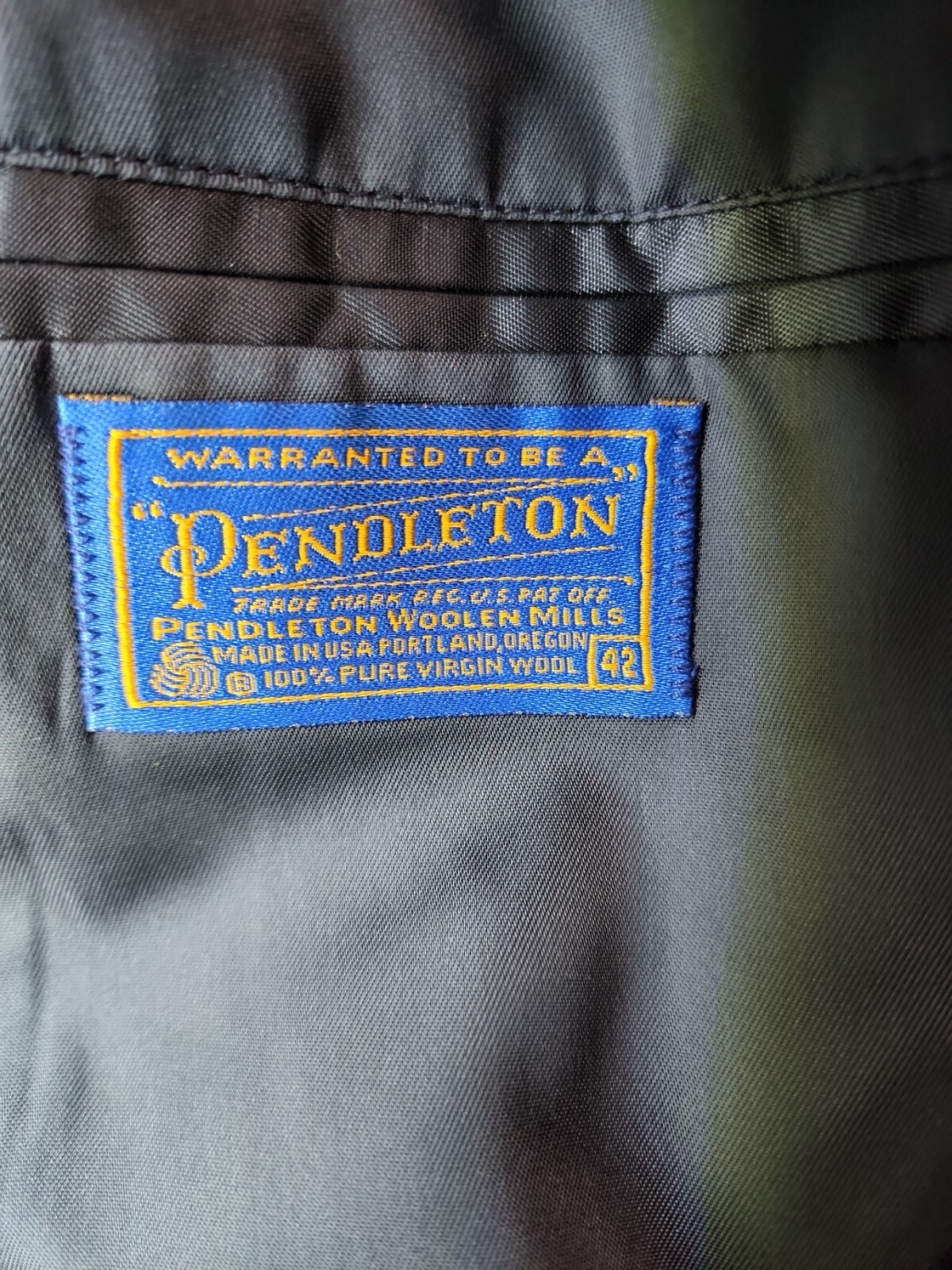 Pendleton Mens Virgin Wool Two Button Sportcoat B… - image 9