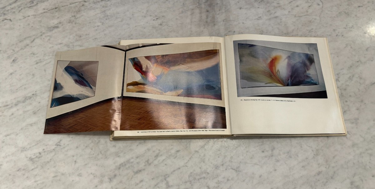 PAUL JENKINS ABRAMS ELSEN 洋書　画集　作品集　初版 Paul Jenkins Albert E. Elsen Hardcover Collectible Inscribed