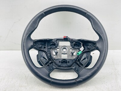 10-19 FORD C-MAX black leather steering wheel DM51-3600-AB3ZHE OEM