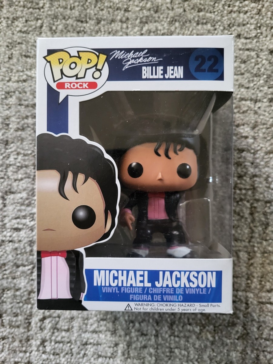 Funko Pop Michael Jackson Billie Jean AUTHENTIC w/Hard Stack