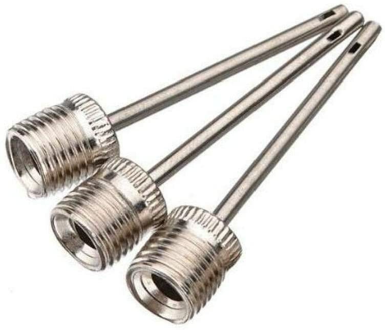 5 X Aguja de bomba de inflado Rugby Voleibol Válvula Adaptador de fútbol Válvula Aguja