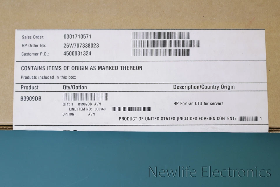 (New) HPE B3909DB Fortran 90/S800 Compiler Kit - Image 2 of 3