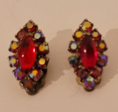 VTG EARRINGS~MAKE YOUR OWN LOT~ESTATE JEWELRY~RHINESTONE~10% OFF OVER ONE~CLIPON - Picture 12 of 86