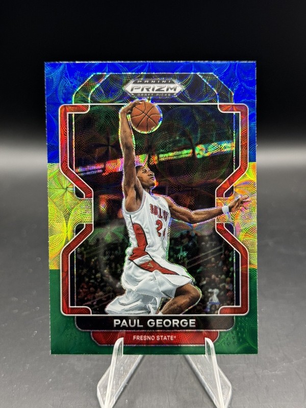 Paul George 2022 Panini Prizm Draft Picks Choice #39 Fresno State