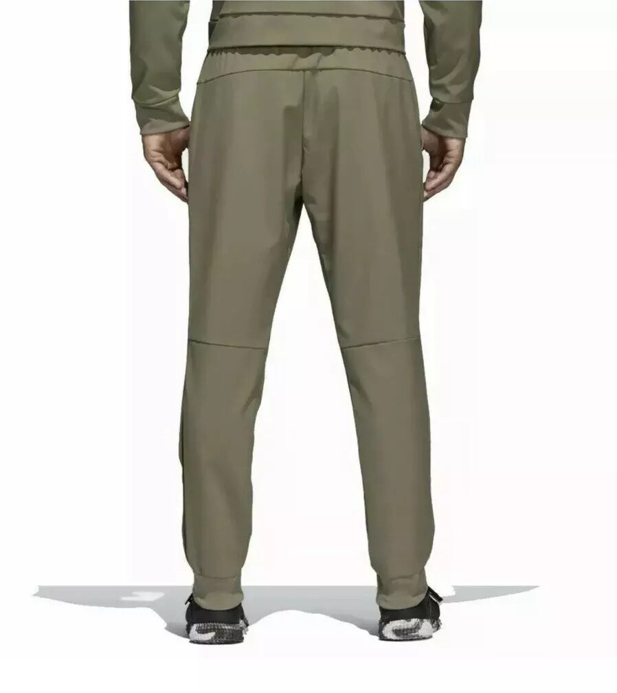 【KOOLOSET】Work Curved Stripe Pants Adidas ZNE Woven Pants Trace Cargo Khaki Brown CW6468 Men's