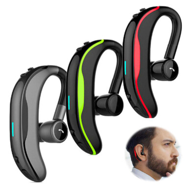 Bluetooth Earpiece Noise Cancellation Wireless Headset Handsfree Earphone Mic