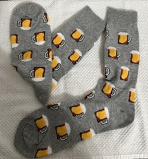 Novelty Fun Socks Men/Women One Size Crew Socks