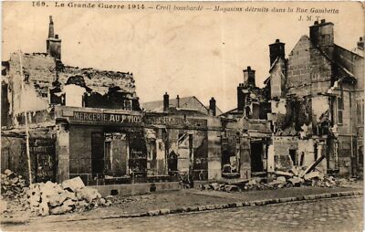 CPA Militaire, Creil bombarde (277963)
