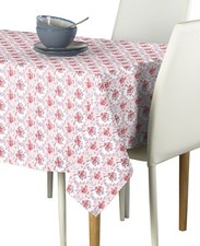 Pink Rose Buds Signature Tablecloth Assorted Sizes