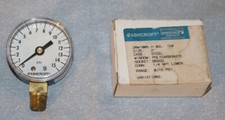 Ashcroft 20W1005-H-02L-15 2" Pressure Gauge 15 PSI LM 1/4" NPT New