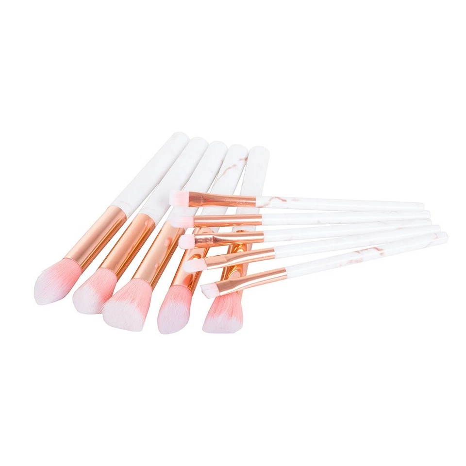 Make Up Pinsel set 10 Teilig Professionelle Kosmetik Schminkpinsel Schminkbürste - Bild 2 von 4