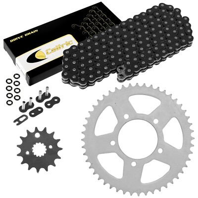 #ad #ad Black O Ring Drive Chain amp; Sprockets Kit for Suzuki VZ800 Marauder 800 1997 04 $57.01