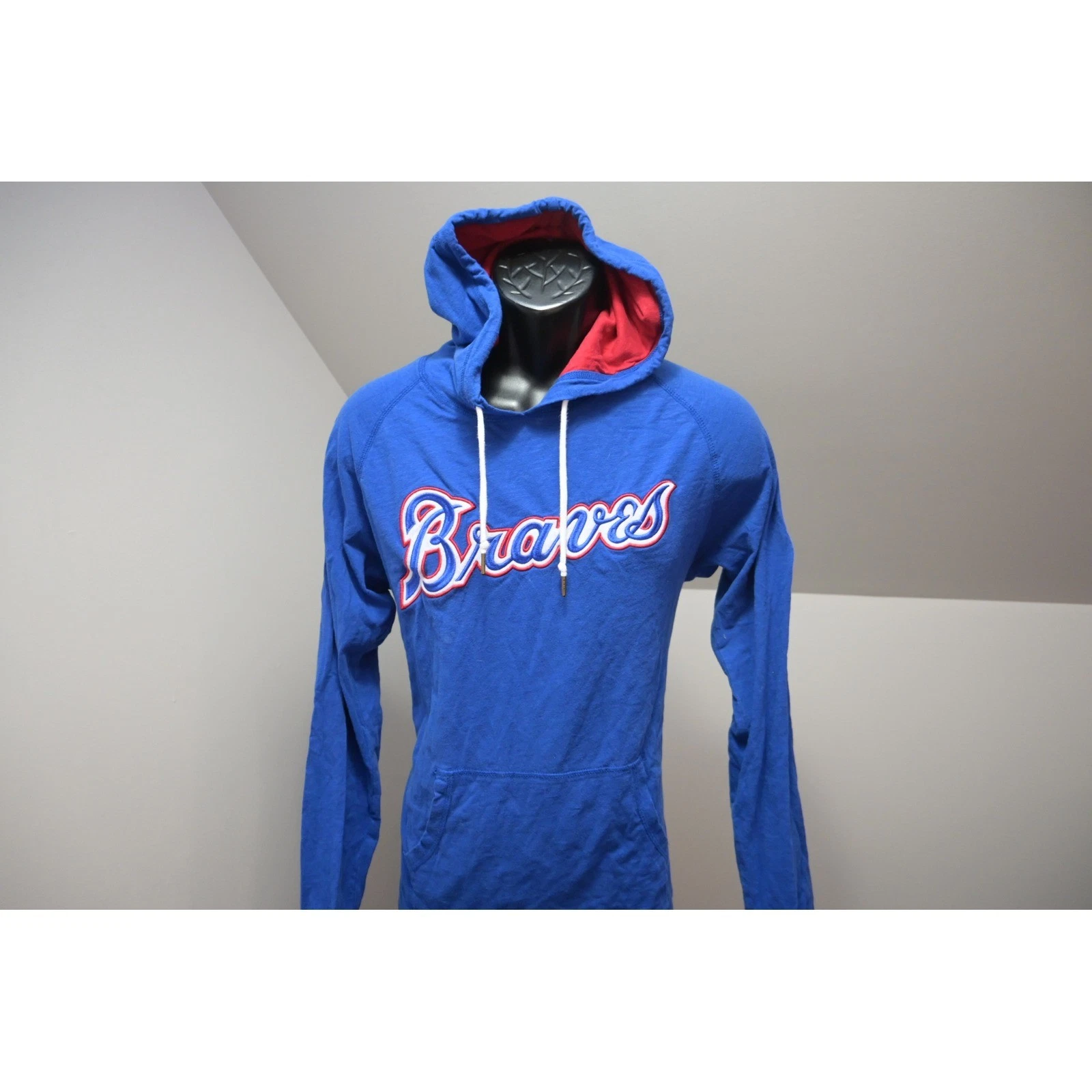 Mitchell & Ness Atlanta Braves Hoodie Mens Medium Blue Excellent MLB Pullover
Opens in a new window
