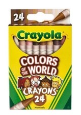 Crayola Colors of the World Crayons 24 count