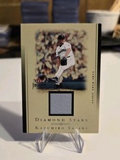 2002 Fleer Premium Kazuhiro Sasaki Diamond Stars Game Used Jersey Relic 🔥 