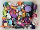 Vintage/ Now BARBIE DOLL Accessories Bags Dishes Pans Pots Shoes Purse Tiara Lot