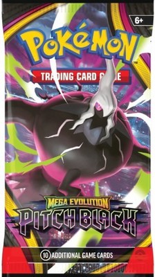 Pokemon Mega Evolution Pitch Black Booster Pack [10 Cards]
