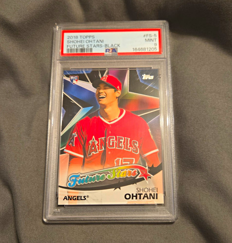 Topps 2018 Shohei Ohtani Future Stars Black Parallel FS-5 RC Angels
