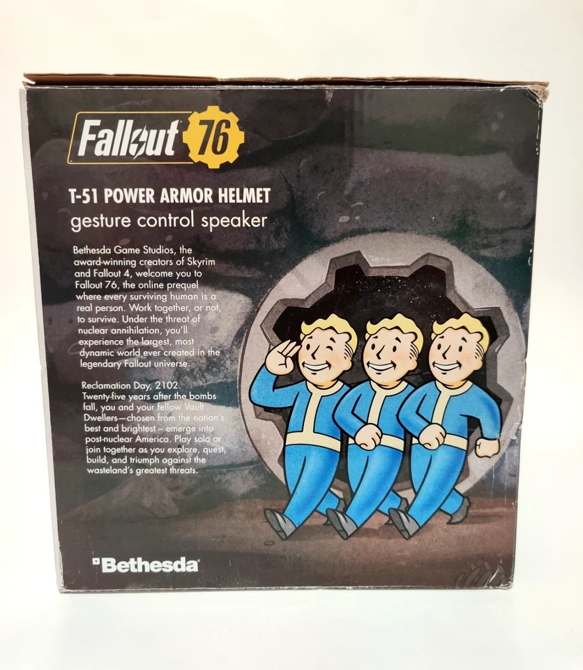 Fallout 76 T-51 Power Armor Bluetooth Gesture Control Speaker - Image 4 of 4