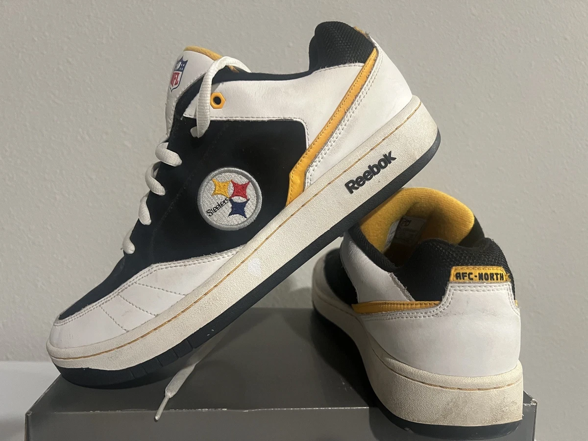 Rare Reebok Pittsburgh Steelers NFL Official Shoes 12 Shoes Black Yellow Nfl Sneakers - Etsy main image 2