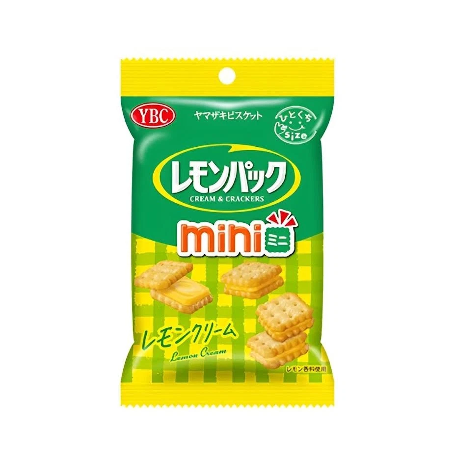 (2CT)YBC Lemon Pack Mini Cream & Crackers 40gx2bags檸檬夾心餅 image 5