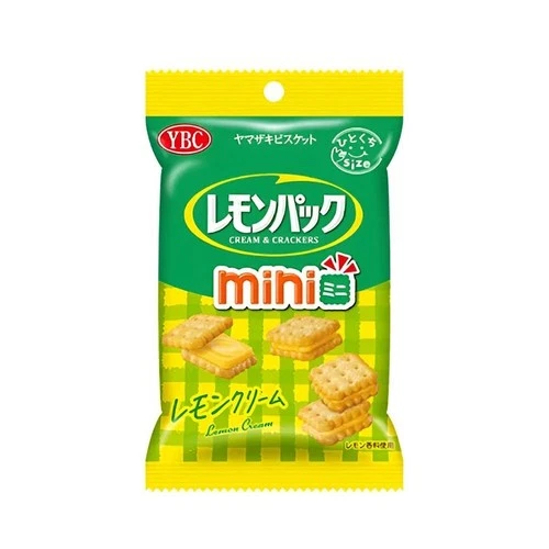 (2CT)YBC Lemon Pack Mini Cream & Crackers 40gx2bags檸檬夾心餅 image 5