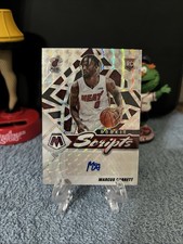 2021-22 Mosaic Marcus Garrett Scripts Silver Mosaic RC AU Miami Heat ￼