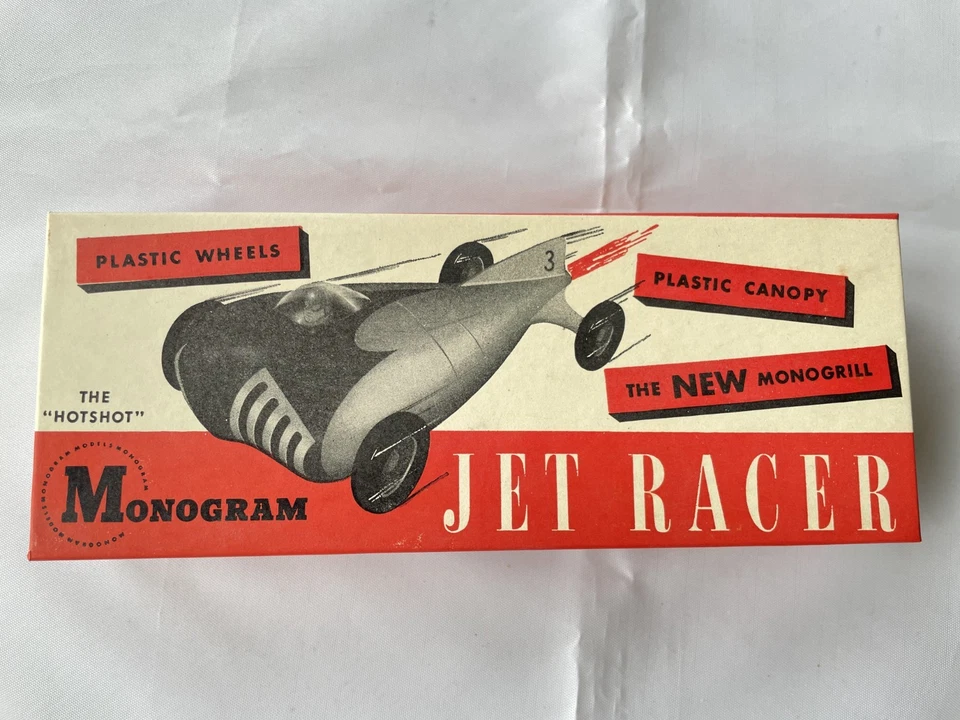Vintage Monogram Jet Racer "The Hotshot" model kit 1/30 R1 unbuilt - Image 2 of 4