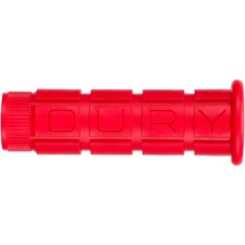 Oury Single Compound Grips Red Pair 114mm Soft MTB BMX Bike Grips