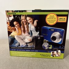 FujiFilm A100 Digital Camera With Case And Sd Card And Extras. Parts only