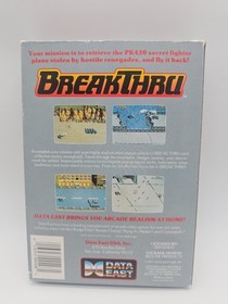 Breakthru NES Nintendo CIB Complete!