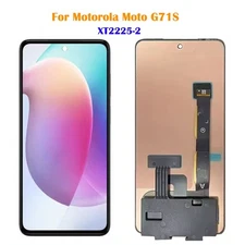 6.5" Orig For Motorola Moto G71S XT2225-2 AMOLED Display Touch Screen Digitizer
