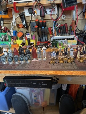 Star Wars Trilogie Ersatz Schachfiguren nicht vollständig nur Ersatzteile