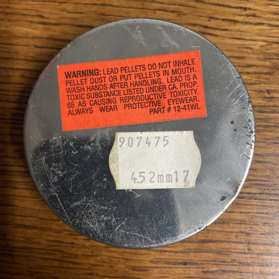 Pistola de aire comprimido Marksman Silhouette Premium .177 Cal 4,5 mm 500 ct modelo de hojalata 1270 Foto 3 de 3