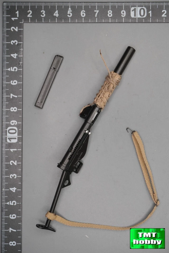 1:6 Scale UJINDOU UD9048 WWII British Paratrooper - Silenced MK II Sten Gun - Image 2 of 3