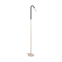 Stehleuchte Beige Schwarz Verstellbar Flexibel H:141.5 Cm GU10 Stehlampe BüRo