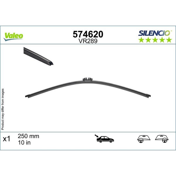 Valeo 574620 Wischblatt FüR Peugeot Opel Renault DS Mercedes Benz Jeep DS 4 308-image
