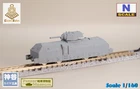 1/160(N-Scale) WWII Russian Krasnaya Zvezda Train resin kit (motor not included)