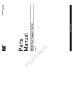 Caterpillar SH650 Carrier Underground Longwall Parts Catalog Manual ser RS601113