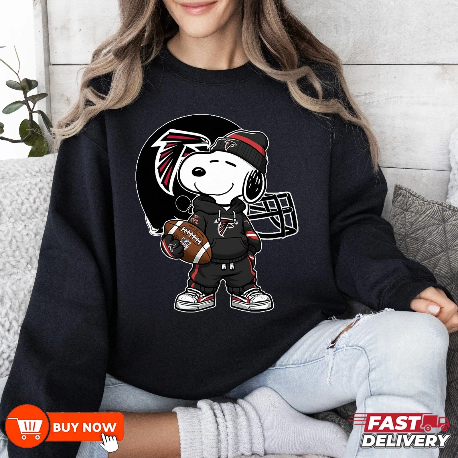Atlanta Falcons Football Sweatshirt