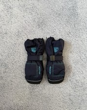 Hestra Kids Ski Mittens Size 3 Primaloft Dark Navy Zip Winter Gloves