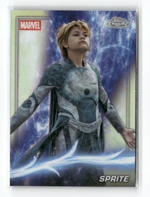 2025 Topps Chrome Marvel Studios Sprite #121 Refractor Eternals (B)