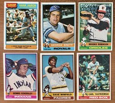 1976 Topps Baseball COMPLETE SET (660) & TRADED (44) Mid-High Grade Eckersley RC