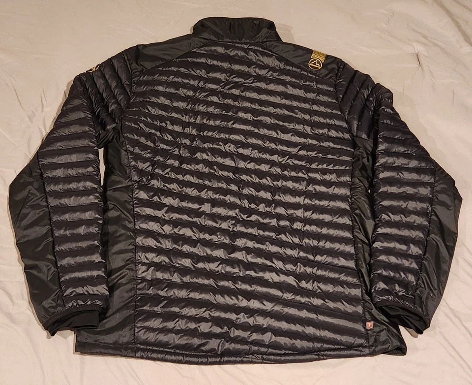 Chaqueta acolchada La Sportiva para hombre 36 XL azul negro Krush Primaloft ventilación de vapor Foto 2 de 4