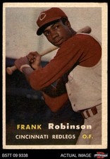 1957 Topps #35 Frank Robinson Reds RC HOF 3 - VG