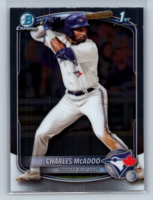 2025 Bowman Baseball Charles McAdoo Chrome 1st | eBay
