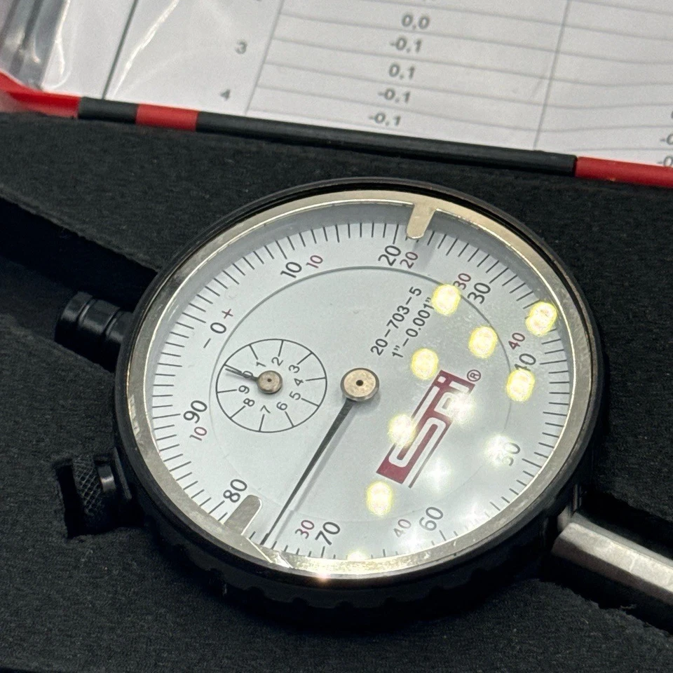 SPI 20-703-5 Standard Dial Indicator 1 Inch Range 0.001 Inch - Image 4 of 4