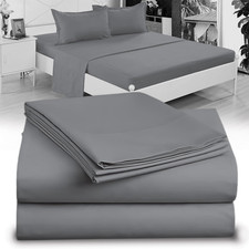 Twin XL 100 Microfiber Double Brushed Sheet Set - Extra-Soft  Wrinkle-Free - 1