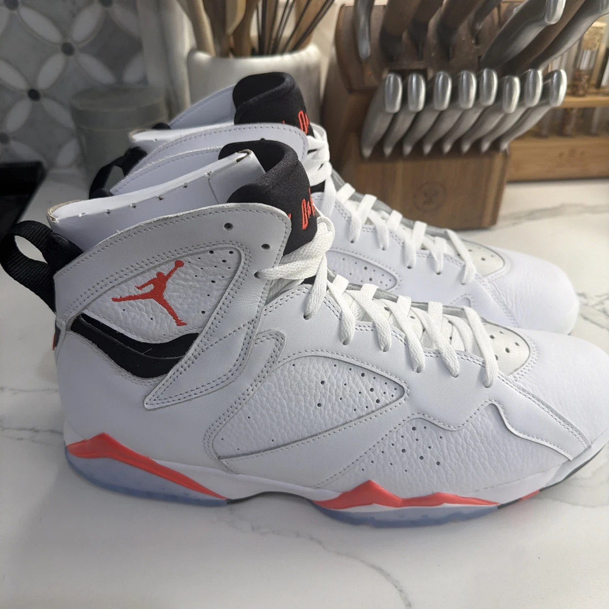 Preços baixos em Jordan 7 Retro White Infrared | eBay